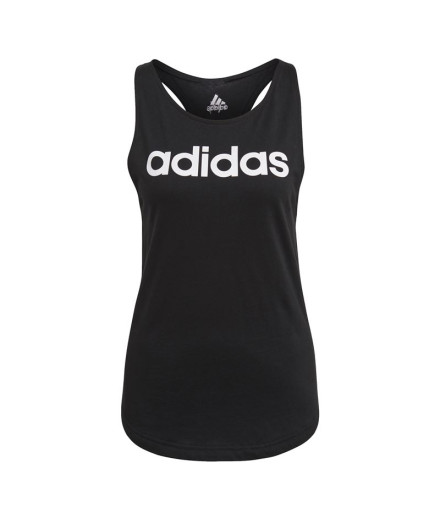 Camiseta adidas Mulher Lin Tk Preto