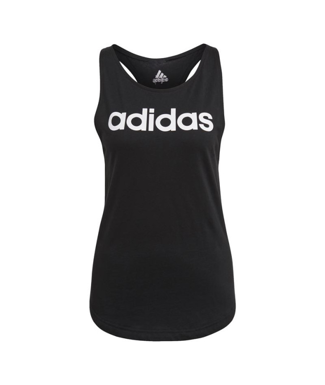 Camiseta adidas Mulher Lin Tk Preto