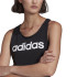Camiseta adidas Mulher Lin Tk Preto