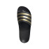 Chinelos adidas Adilette Aqua Preto Ouro