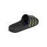 Chinelos adidas Adilette Aqua Preto Ouro