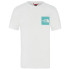 T-shirt The North Face Homem branco/azul fino