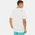 T-shirt The North Face Homem branco/azul fino