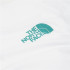 T-shirt The North Face Homem branco/azul fino