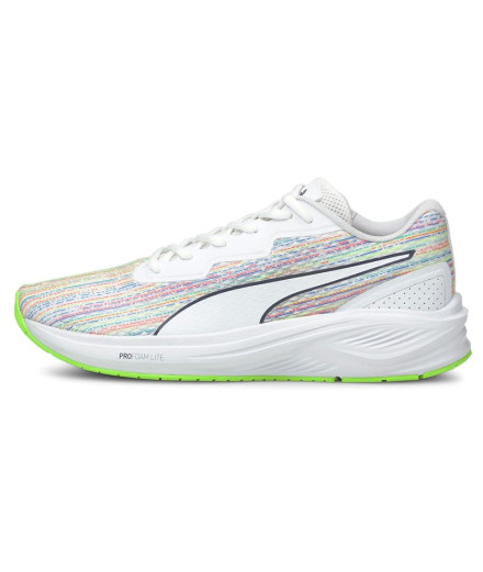 Ténis Running Puma Aviator SP Branco Verde