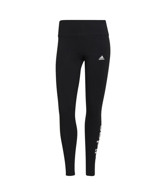 Camiseta adidas Mulher Perna de linho preta