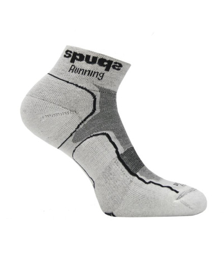 Meias Running Spuqs Coolmax Cushion Cinzento