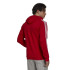 Moletom adidas com capuz Essentials Fleece 3-Stripes M Vermelho