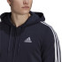 Casaco com capuz adidas Essentials French Terry 3 bandas M