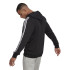 Moletom adidas com capuz Essentials 3-Stripes M Preto