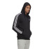 Moletom adidas com capuz Essentials 3-Stripes M Preto