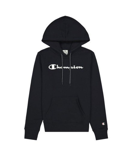 Sweatshirt Champion Script Logo Print W Azul escuro