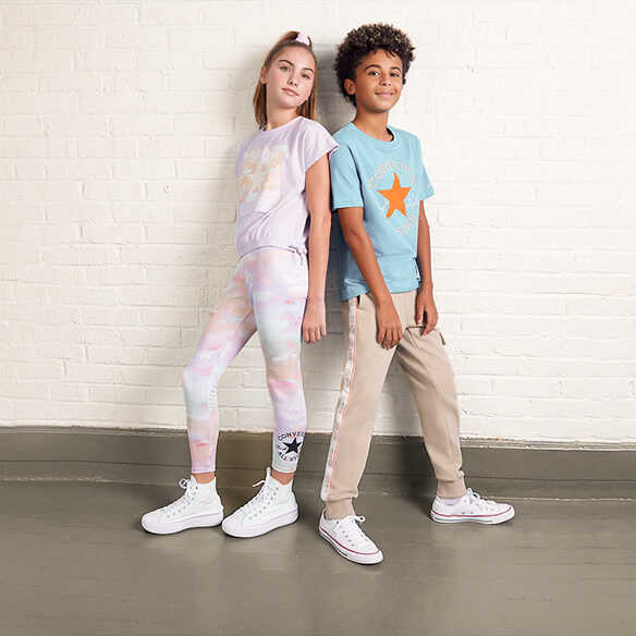 crianças Converse